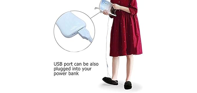 Z-YQL Men's Electric - Heated Slippers