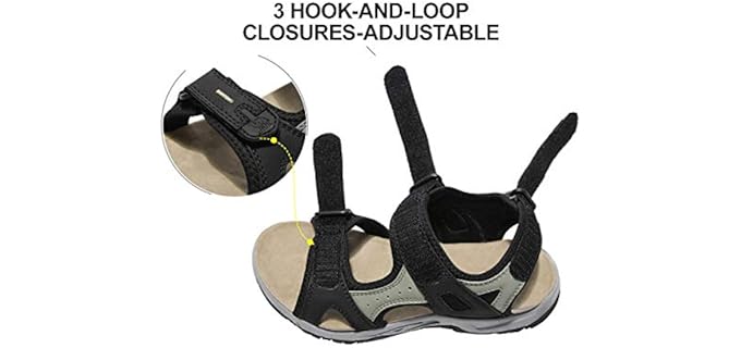 Camel Crown Women's Arch Support - Cushioned Walking Sandals