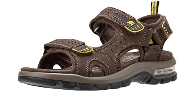 Camel Crown Men's Air Cushion - Cushioned Walking Sandals
