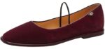 COACH Women's Emilia Mary Jane Ballet Flat - Sleek Elastic Band
