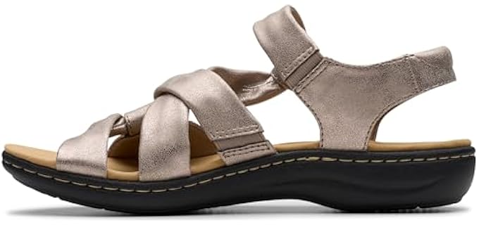 Clarks Women's Laurieann Bell - Casual Sandals for Back Pain