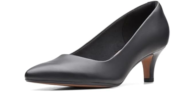 Clarks Women's Linvale Jerica - Closed-Toe Kitten Heel Pumps