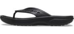 Crocs Unisex Via - Comfortable Flip Flops for Wide Feet