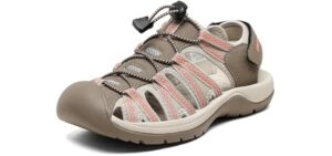 Dreampairs Women's Adventurous - Adventure Sports Sandal for Kayaking