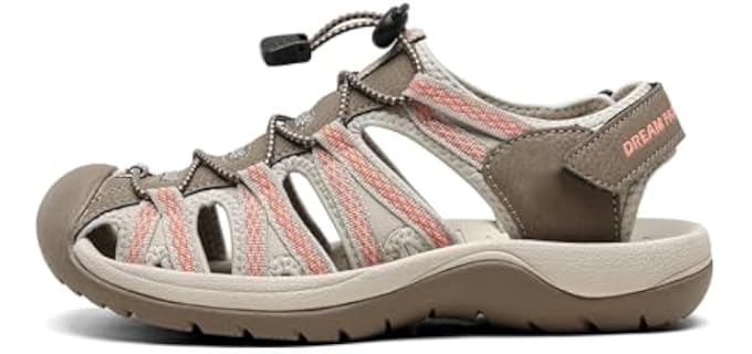 Dreampairs Women's Adventurous - Adventure Sports Sandal for Kayaking