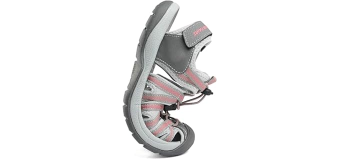Dream Pairs Women's Adventurous -  Podiatrist Recommended Backpacking Sandals