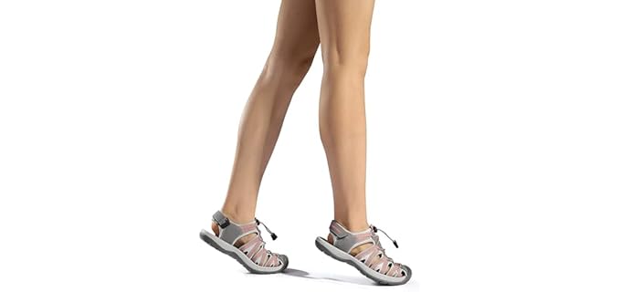Dream Pairs Women's Adventurous -  Podiatrist Recommended Backpacking Sandals