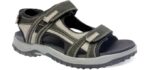 Drew Men's Warren - Sandals for Wide Feet