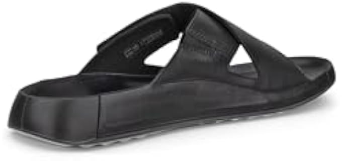 ECCO Men's Cozmo - Two Band Slide Sandals for High Arches