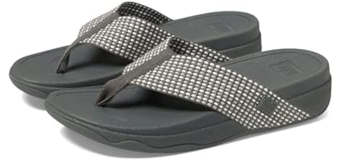 FitFlop Women's Surfa - Narrow Feet Flip Flops