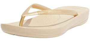 FitFlops Women's Iqushion - Flip Flops for Overweight Person’s