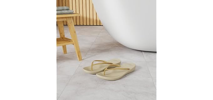 FitFlops Women's Iqushion - Flip Flops for Overweight Person’s