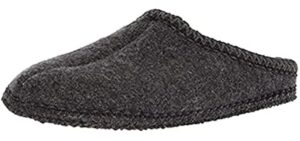 Halflinger Unisex AS Wool Feltsole - Slide On Indoor Slippers