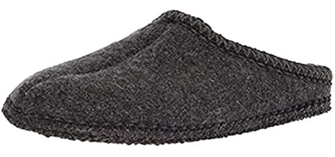 Halflinger Unisex AS Wool Feltsole - Slide On Indoor Slippers
