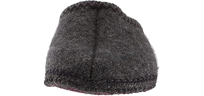 Halflinger Unisex AS Wool Feltsole - Slide On Indoor Slippers