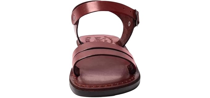 Holy Land Unisex Biblical Jesus - Zero Drop Leather Sandal