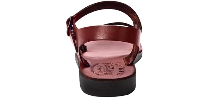 Holy Land Unisex Biblical Jesus - Zero Drop Leather Sandal