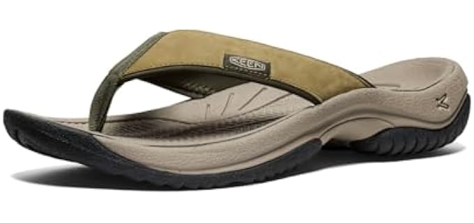 Keen Men's Kona - Outdoor Flip-Flops for Plantar Fasciitis