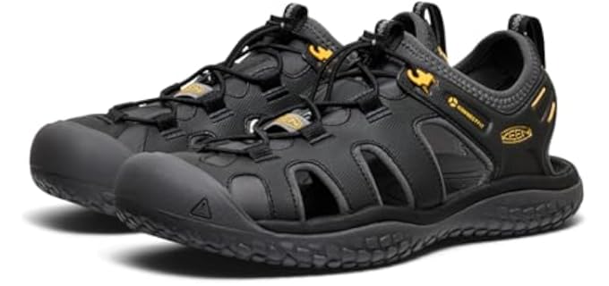 Keen Men's SOLR High Performance - Cycling-Friendly Sandals