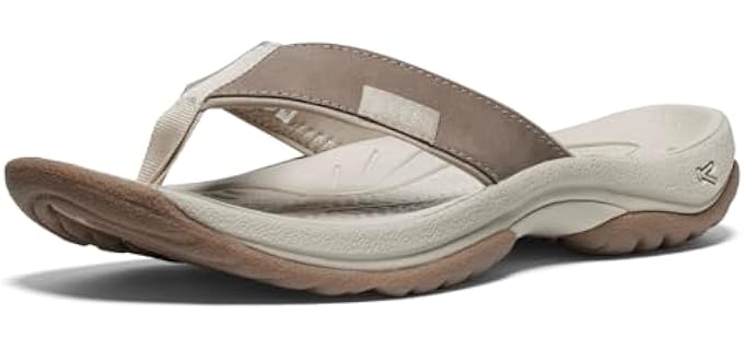 Keen Women's Kona - Outdoor Flip-Flops for Plantar Fasciitis