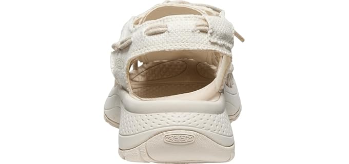 Keen Women's Uneek Astoria Canvas - Walking Sandals for Achilles Tendonitis