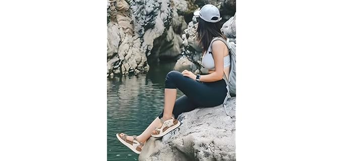 KuaiLu Women's Support Recovery - Trail Walking Sandal