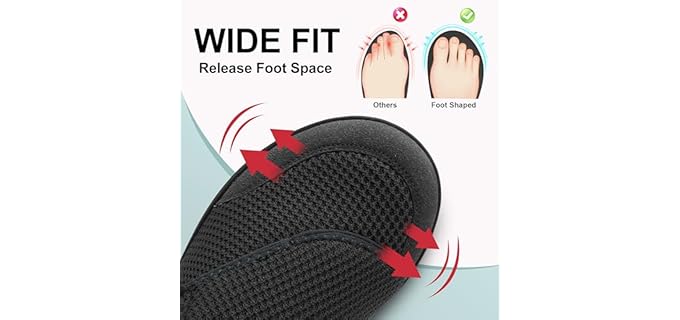 LeIsfIt Men's Wide Diabetic - Velcro Sandal for Diabetic Seniors