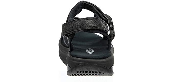 MBT Women's Kisumu 3S - Senior-Friendly Rocker Bottom Dress Shoe Sandal