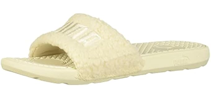 Puma Women's Cool Cat - Orthopedic EVA Slides with Wider Fit