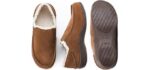 PowerStep Men's ArchWear - Seniors' Orthotic Slippers for Hallux Rigidus