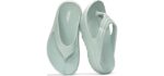 Project Cloud Women's Abra - Memory Foam Walking Flip-Flops Rocker Bottom Sandal