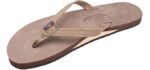 Rainbow Women's Single Layer - Flip Flops for Narrow Feet