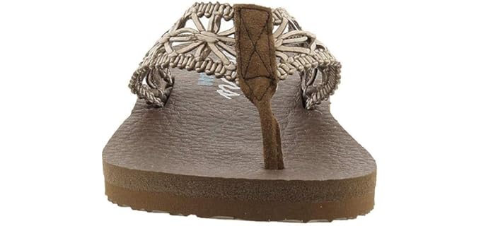 Skechers Women's Ocean Breeze - Podiatrist Recommended Flip-Flops