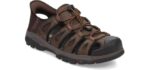 Skechers Men's Tresmen-Norvick - Ankle Strap Closed-Toe Sandal