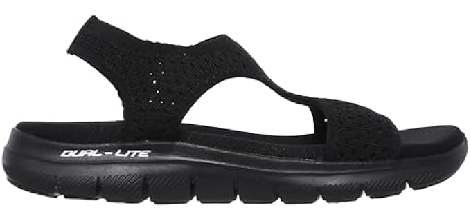 Skechers Women's Flex Appeal 2.0 - Long Distance Walking Sandals