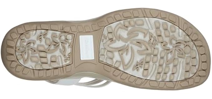 Skechers Women's Reggae - Casual Sandal For Traveling