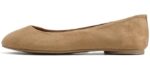 Soda Women's Kreme - Comfort Ballet Closed-Toe Flat Sandals