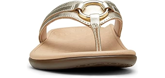 Vionic Women's Tide Aloe - Casual Flip-Flops for Bunions