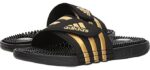 Adidas Men's Addisage - Wide Width Massaging Slides for Edema