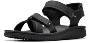 Clarks Men's Wesley Shore - Hallux Rigidus Sandals