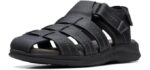 Clarks Men's Walkford Fish - Hallux Rigidus Sandals