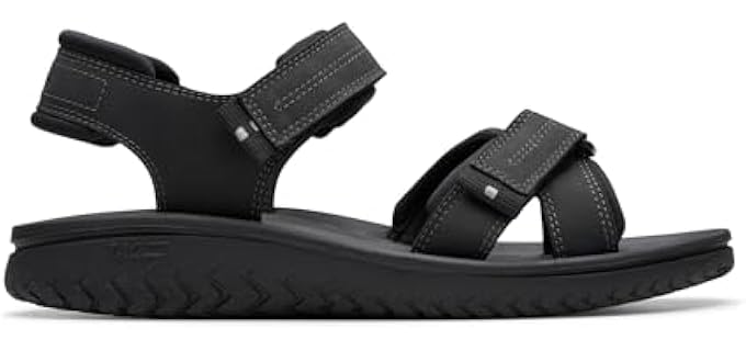 Clarks Men's Wesley Shore - Hallux Rigidus Sandals