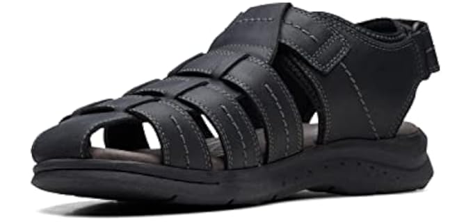 Clarks Men's Walkford Fish - Hallux Rigidus Sandals