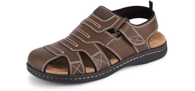 DOCKERS Men's Searose - Formal Hallux Rigidus Sandals