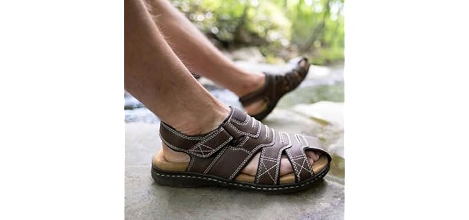 DOCKERS Men's Searose - Formal Hallux Rigidus Sandals