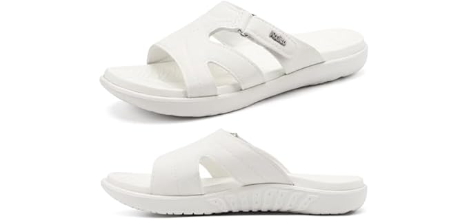 KuaiLu Women's Orthotic Slides - Tide Slide