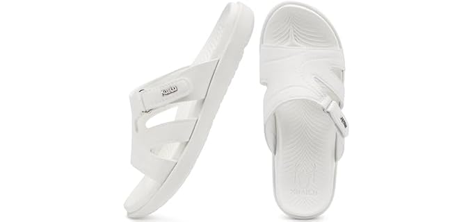 KuaiLu Women's Orthotic Slides - Tide Slide