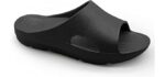 Pure Stride Men's Kiwi - Slide Sandals for Hallux Rigidus