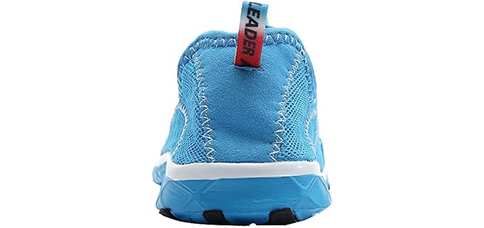 Aleader Men's Water Shoes - Closed Snorkeling Sandal