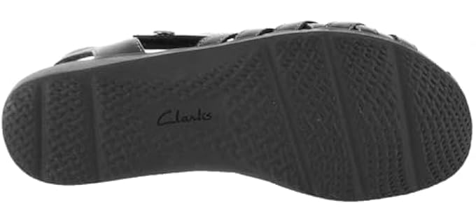 Clarks Women's Elizabelle Mia - Cracked Heel Support Sandals